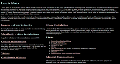 Desktop Screenshot of louiskatz.net